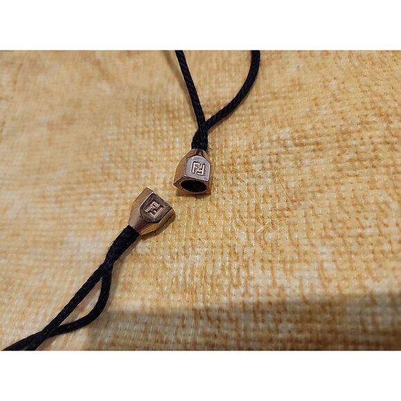 2 FENDI 15 x 15 dust travel purse shoe storage Bag cloth with drawstring vintage - Picture 6 of 7